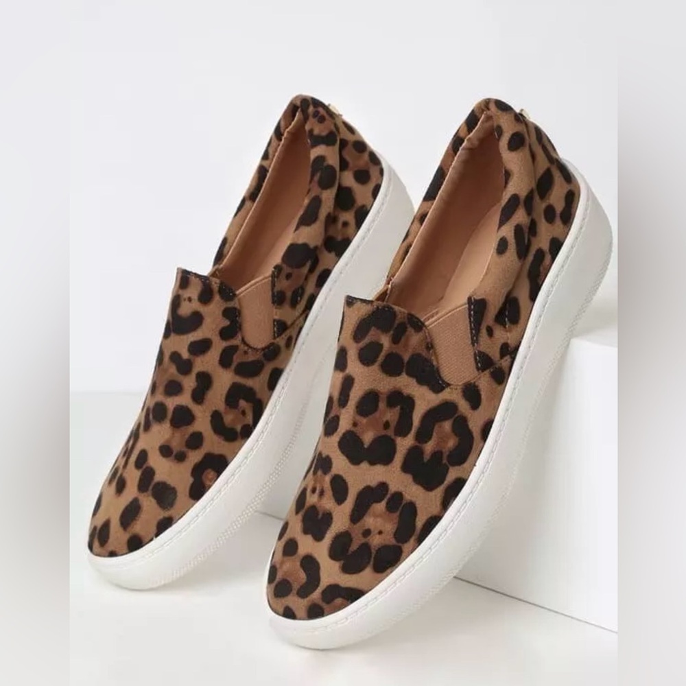 Steve Madden Retro Leopard Print Summer Step In S… - image 6